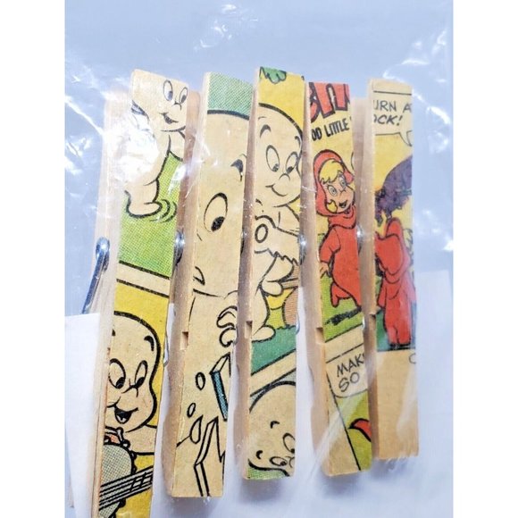 Rare Casper The Friendly Ghost Cartoon Graphic Collectible Cloth Pin - Picture 7 of 11